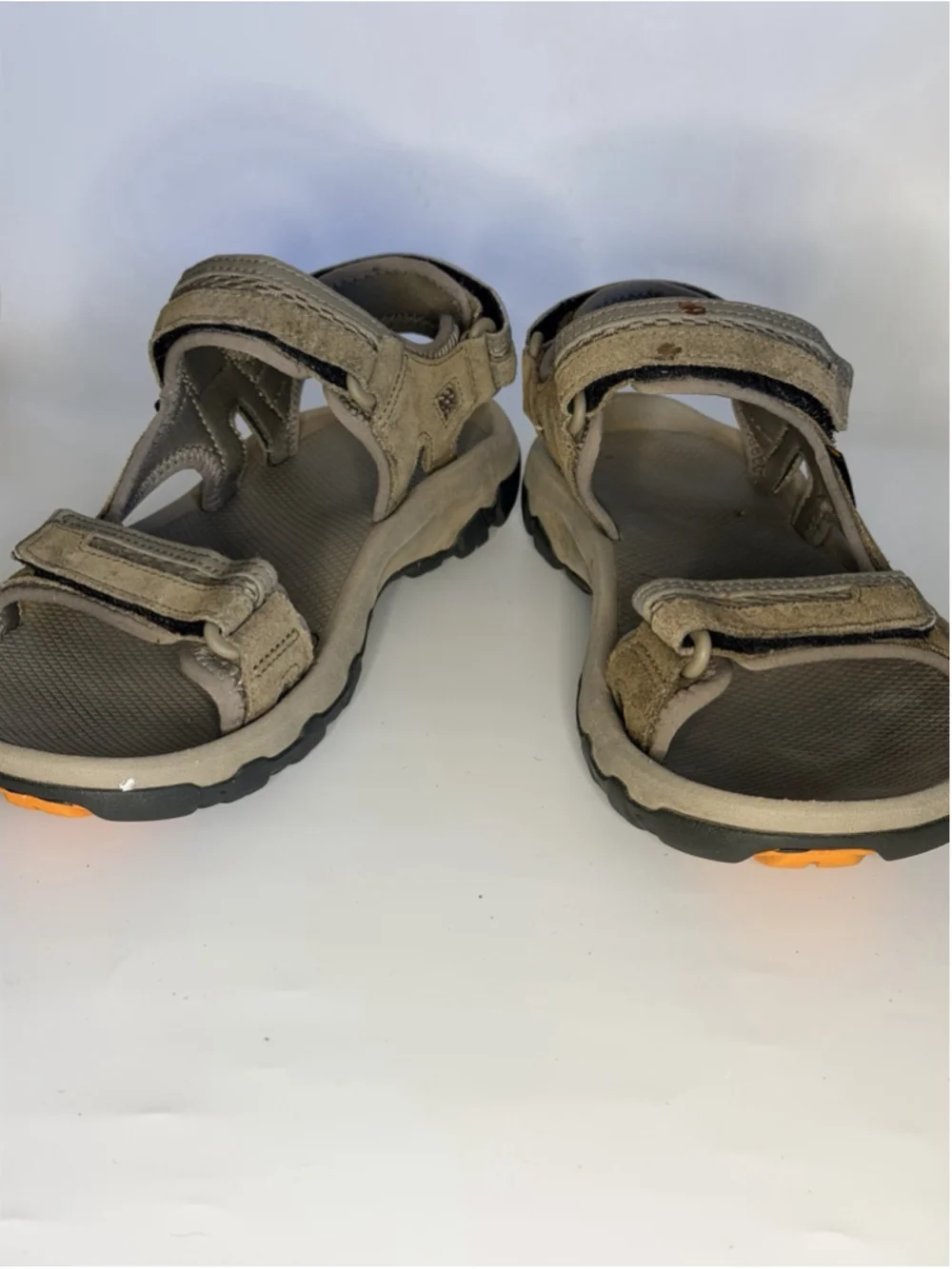 Teva Men's Hudson Bungee Cord Brown Suede Hiking Sandals 1002433 Size 9